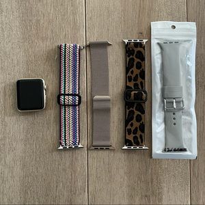 Apple Watch 42MM 7000 Series Gold With Bands